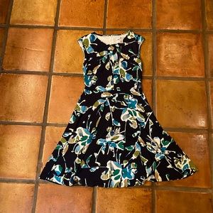 EUC Wisp Navy Blue A-Line Dress, size 4